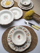 TABAK EVİ Fulya Food Garden Porselen Yemek Takımı 6 Kişilik 24 Parça - 3