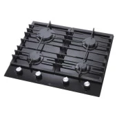 GL General GLO 005BES Agena Siyah Cam Ankastre Ocak - 1