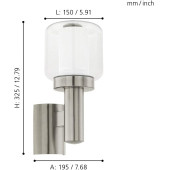 Eglo 95016 Poliento Dış Mekan Aplik - 5
