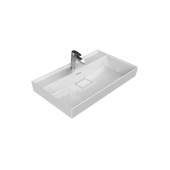 Cerastyle Turkuaz Sharp Etajerli Lavabo 80x48 Cm - 1