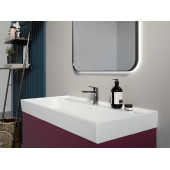 Cerastyle Turkuaz Sharp Etajerli Lavabo 80x48 Cm - 5