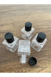 100 Adet Us-7 Kapaklı Boş Şişe 35 Ml Dekoratif Şampuan Şişesi - 2