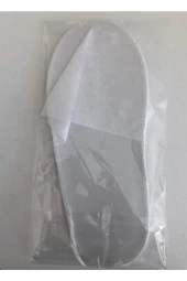 1000 Çift Tek Kullanımlık Otel Terlik Otel Terliği Overlok Terlik thumbnail 3