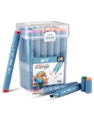 Rich Art X Sketch Marker Duo Çift Uçlu Marker Kalem 24 Renk Set 18047 thumbnail 2