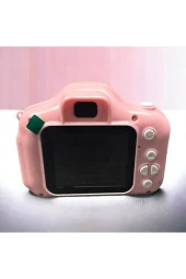 Dijital Mini Fotoğraf Makinesi, Çocuk Mini 1080p Hd Kamera Selfie Kamerası - 2