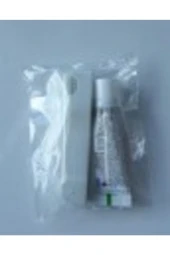 Otel Tipi Seyehat Tipi Diş Seti Jelatinli Katlanır Diş Fırçası + Diş Macunu 10 Adet - 2