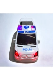 Işıklı Sesli Hareket Özellikli Polis Arabası Lüx 1. Quality - 6