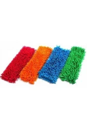 Mikrofiber Makarna Mop Yedek Paspas Püskül 50 Cm Mop - 2