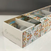 ÇİNİ DESEN 2'Lİ ÇAY BARDAK NO:2 - 6