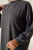 İki İplik Düz Tunik Antrasit thumbnail 4