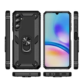 Samsung Galaxy A05S Kılıf Vega Tank Sert Yüzüklü Standlı Zırh Koruma Kapak thumbnail 4