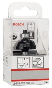 Bosch - Standard Seri Ahşap İçin Çift Oluklu Sert Metal Kenar Biçimlendirme Frezesi 8*28,5*54mm thumbnail 2