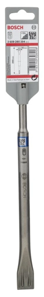 Bosch - LongLife Serisi, SDS-Plus Şaftlı Yassı Keski 250*20 mm - 2