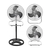 Cvs DN91027 3 Pervaneli Kollu Sanayi Tipi Vantilatör 18 inç- 3 Farklı Kullanım - 3
