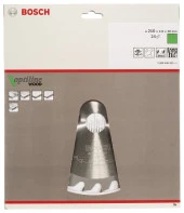 Bosch - Optiline Serisi Ahşap için Daire Testere Bıçağı 210*30 mm 24 Diş thumbnail 2