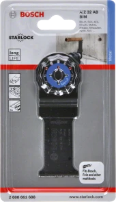 Bosch - Starlock - AIZ 32 AB - BIM Metal İçin Daldırmalı Testere Bıçağı 1'li - 2