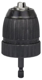 Bosch - 1-10 mm - 1/4''-6k Anahtarsız Mandren - 1
