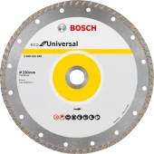 Bosch - Ekonomik Seri 9+1 Genel Yapı Malzemeleri İçin Elmas Kesme Diski 230 mm Turbo thumbnail 1
