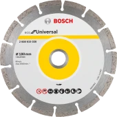 Bosch - Ekonomik Seri Genel Yapı Malzemeleri İçin Elmas Kesme Diski 180 mm thumbnail 1
