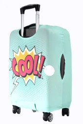 My Saraciye 106 COOL! Valiz / Bavul Büyük, Orta, Kabin Boy Kılıf Seti - 106 COOL! - 6
