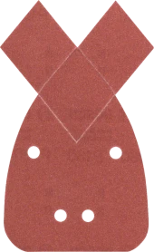 Bosch - Multi Zımpara Kağıdı 5'li, 95 x 135 mm 180 Kum 4 Delik thumbnail 1