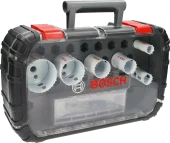 Bosch - Yeni Progressor Serisi Delik Açma Testeresi (Panç) Seti 9 Parça Ø 20-25-32-38-51-64 mm thumbnail 1