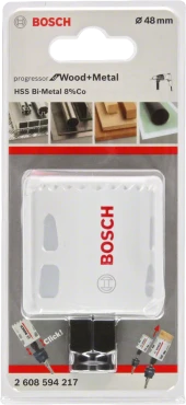 Bosch - Yeni Progressor Serisi Ahşap ve Metal için Delik Açma Testeresi (Panç) 48 mm thumbnail 2