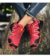 Cbtx Outdoor Kaymaz Koşu Yürüyüş Spor Ayakkabı Kırmızı - 3