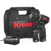 Kress KUC12 12Volt/2.0Ah Li-ion Çift Akülü Kömürsüz Profesyonel Şarjlı Darbeli Matkap thumbnail 1