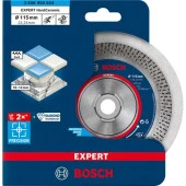 Bosch Expert Hardceramic Elmas Kesme Diski 115 x 22,23 x 1,4 x 10 mm thumbnail 3