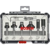 Bosch Freze Seti 6 Parça Karışık 8 mm (Pro) 2607017469 - 1