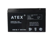 Atex AX-12V 7AH Bakımsız Kuru Akü - 1
