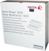 Xerox 106R03048 Phaser 3020-WC3025 Dual Pack Toner 2x1500 Sayfa - 1