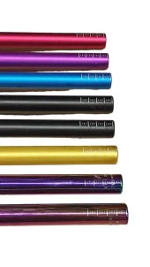 Lunje Alüminyum 31.8 780 mm Riser Mtb Gidon Bisiklet Gidonu Mavi Siyah thumbnail 6