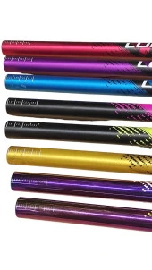 Lunje Alüminyum 31.8 780 mm Riser Mtb Gidon Bisiklet Gidonu Bukalemun Sarı - 8