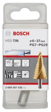 Bosch - HSS-TiN 12 Kademeli Matkap Ucu PG7-PG29 thumbnail 2