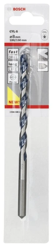 Bosch - cyl-5 Serisi, Blue Granite Turbo Beton Matkap Ucu, 8*150 mm thumbnail 2