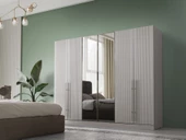 KEPEZ MDF 6 KAPILI DOLAP - 1