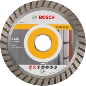 Bosch - Standard Seri Genel Yapı Malzemeleri İçin Turbo Segmanlı Elmas Kesme Diski 125 mm thumbnail 1