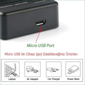 CANON CB-2LY USB şarj cihazı CANON NB-6L ve NB-6LH Batarya Uyumlu şarj Aleti Powerbanktan Şarj - 3