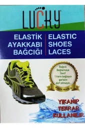 LUCKY KIRÇIRLI Yuvarlak KİLİTLİ Bağcık 100 cm BEYAZ thumbnail 2