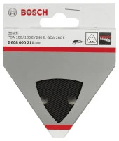 Bosch - Üçgen Zımpara Tabanı PDA180,GDA280E,PDA240 - 2