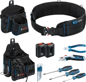 Bosch Profesyonel El Aleti Seti 6 Parça + Çanta ve Kemer Seti - 1