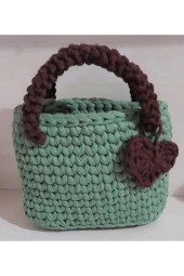 ASKILI ÇANTA EL YAPIMI CEP ÇANTA - 1