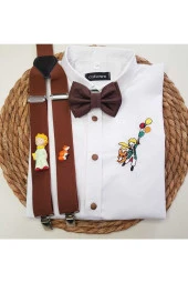 Küçük Prens Konseptli Askı Papyon Gömlek - 1