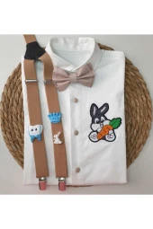 Diş Partisine Özel Askı Papyon Gömlek - 1