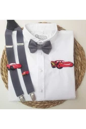 Şimşek Mc Kıyafet Askı Papyon Gömlek - 1