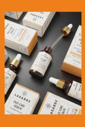 Lasaroz Yüz Bakım Serumu Hyaluronic Acid Vitamin C 30 ml thumbnail 3