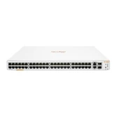 ARUBA 48port INSTANT ON 1960 JL808A GIGABIT 2-SFP 2-10GBe YÖNETİLEBİLİR SWICTH thumbnail 1