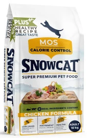 Snow Cat Plus Düşük Tahıllı Yetişkin Tavuklu Kedi Maması 10 Kg - 1